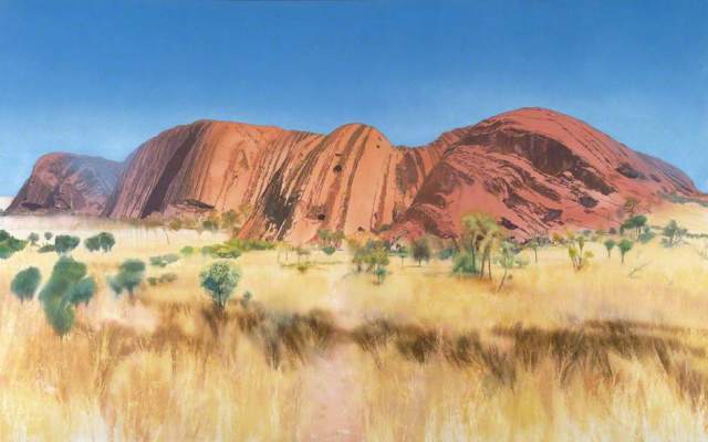 Andrews, Michael, 1928-1995; The Cathedral, The Southern Faces/Uluru (Ayers Rock)